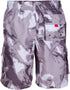 Sakkas Mens Multi Color Wave Design Skate Surf Board Short / Swim Trunks