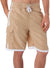Sakkas Mens Contrast Stripes Skate Surf Board Short / Swim Trunks