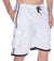Sakkas Mens Contrast Stripes Skate Surf Board Short / Swim Trunks