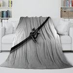 Sword Art Online Blanket Flannel Throw Kids Room Decoration