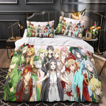 Sword Art Online Duvet Cover Pattern Bedding Set Without Filler