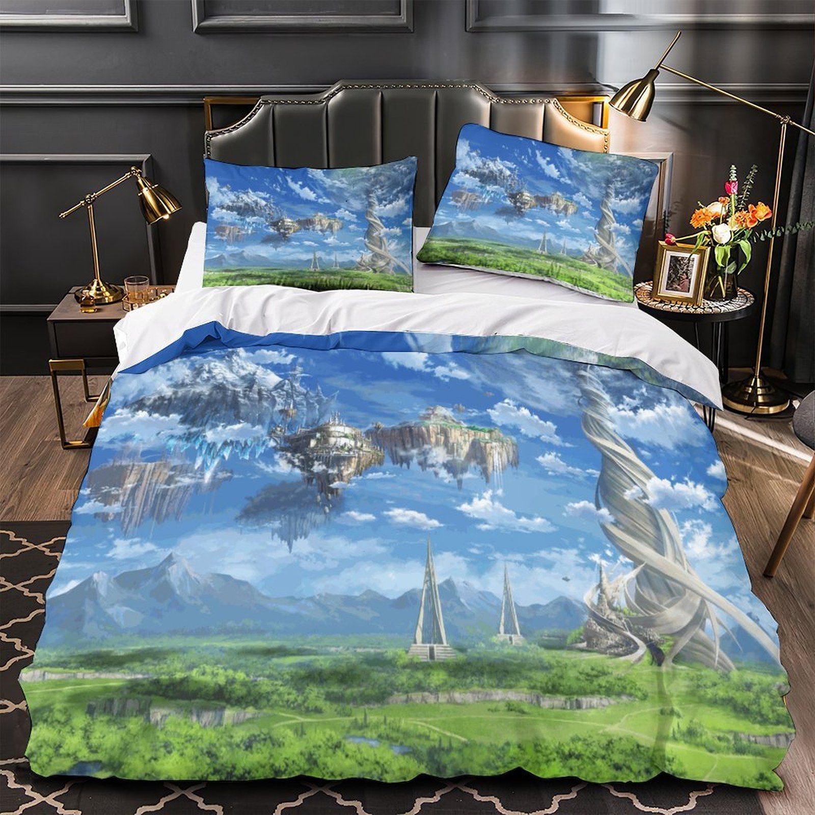 Sword Art Online Duvet Cover Pattern Bedding Set Without Filler
