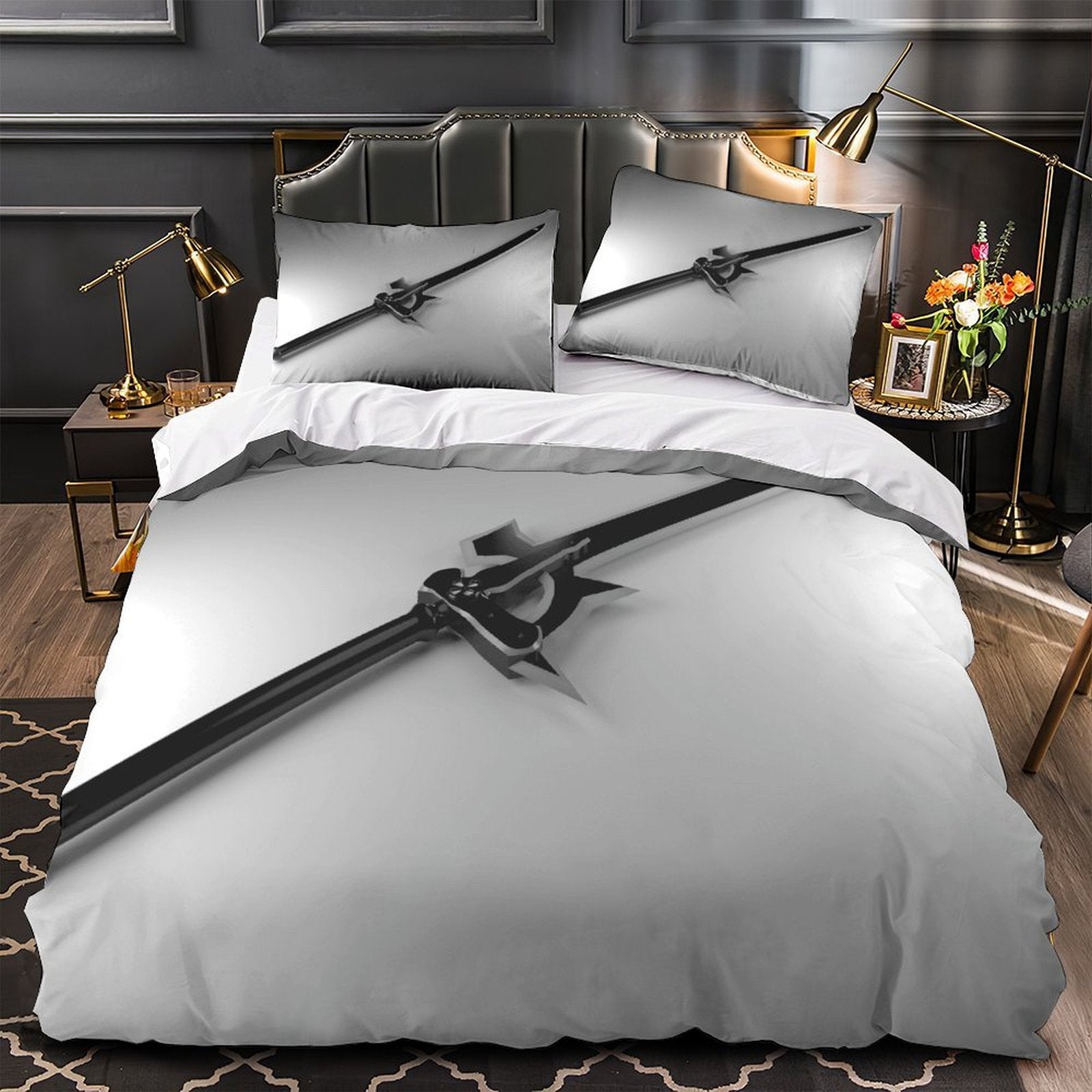 Sword Art Online Duvet Cover Pattern Bedding Set Without Filler