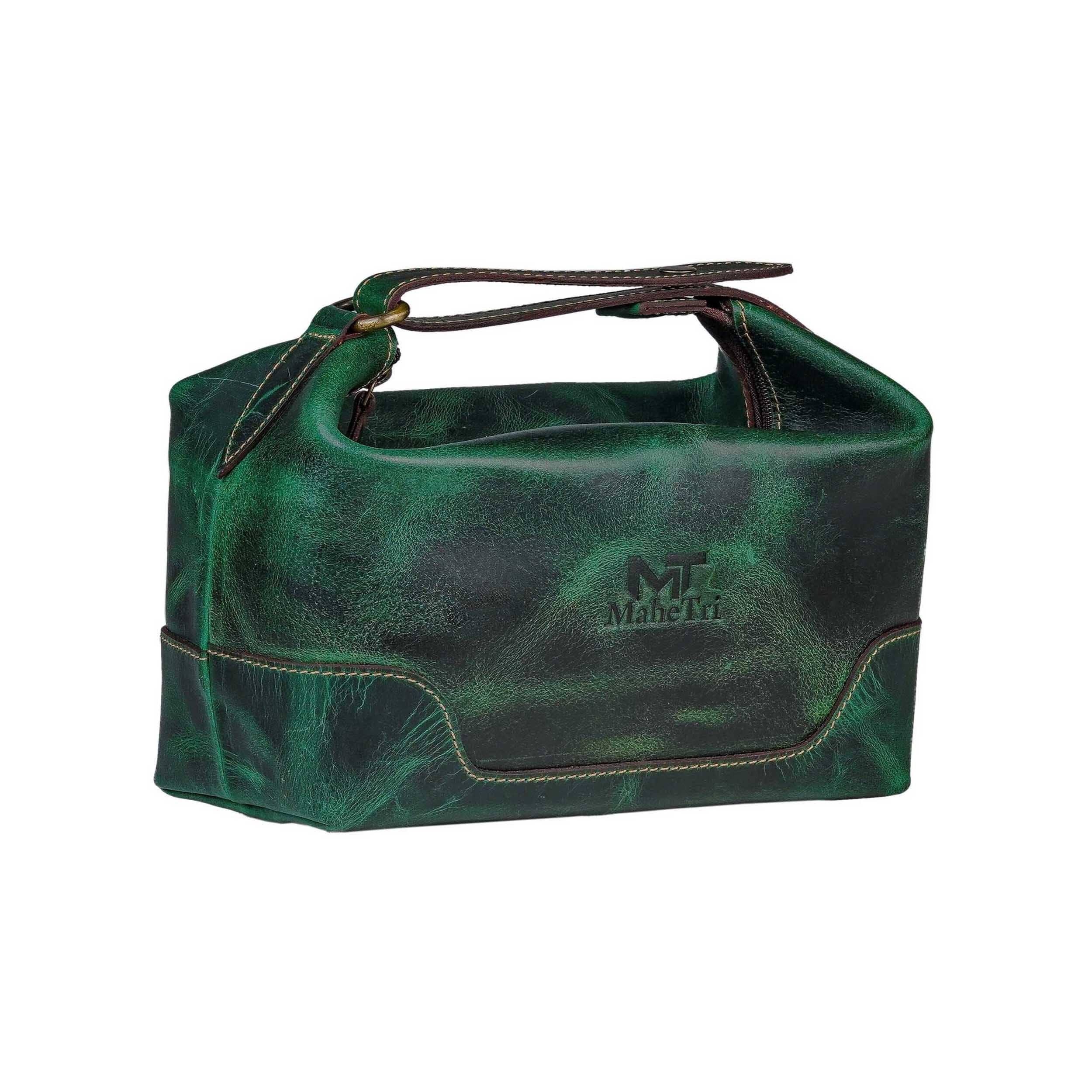MaheTri Emerald Toiletry Bag