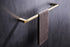 Luxurious 4-Piece Brass Polished Gold Bathroom Hardware Set: Towel Bar, Towel bar, Toilet Paper Holder, Robe Hook, and Tower Holder - Wall Mounted
