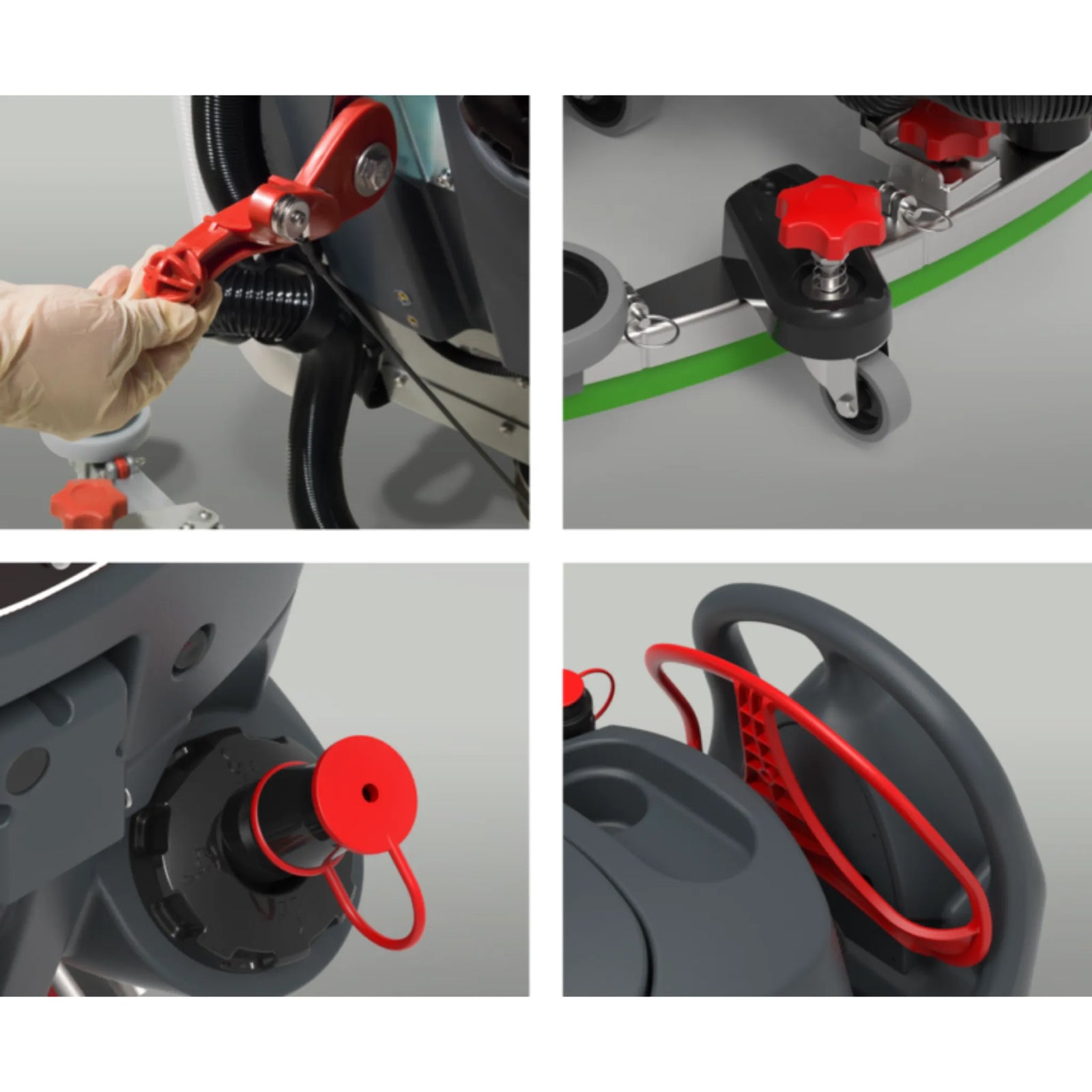 NaceCare TBL 1120/100 Cordless Walk Behind Scrubber – 20