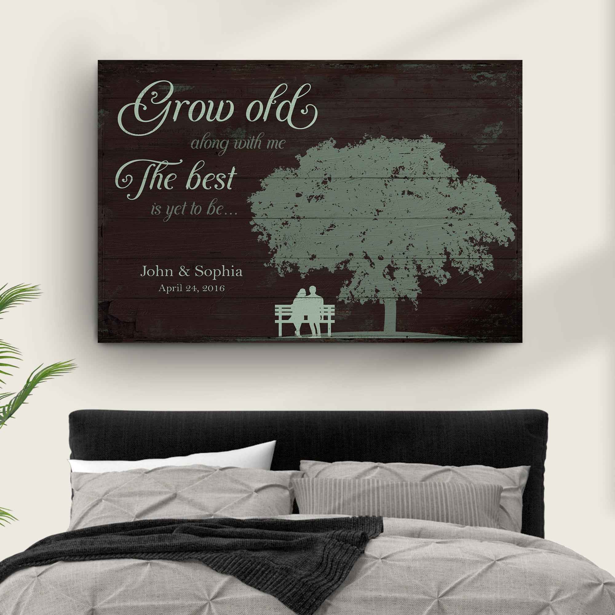 Grow Old Along With Me, The Best Is Yet To Be Sign