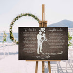 To My Son and Daughter In Law Sign