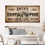 Dairy Farm Sign II