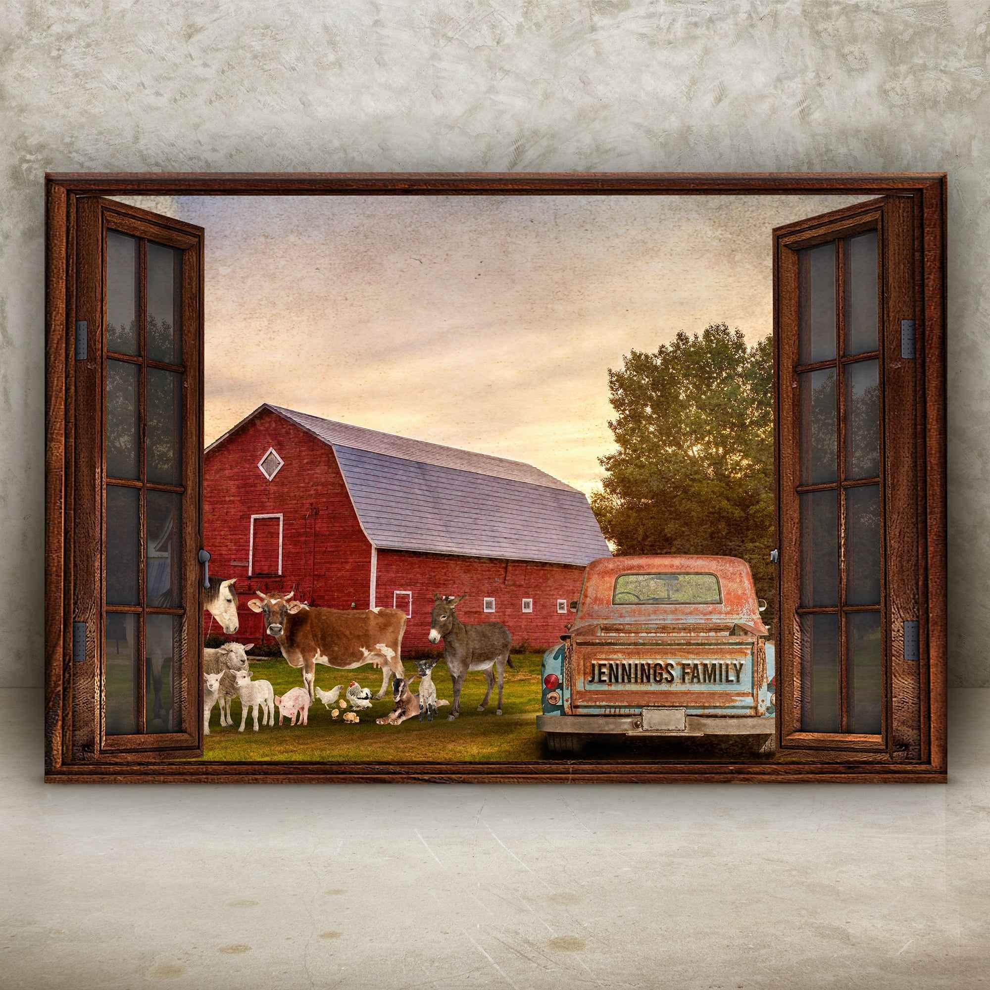 Family Farmhouse Sign