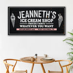 Ice Cream Shop Sign