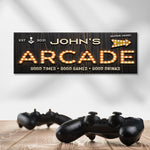 Arcade Enter Here Sign