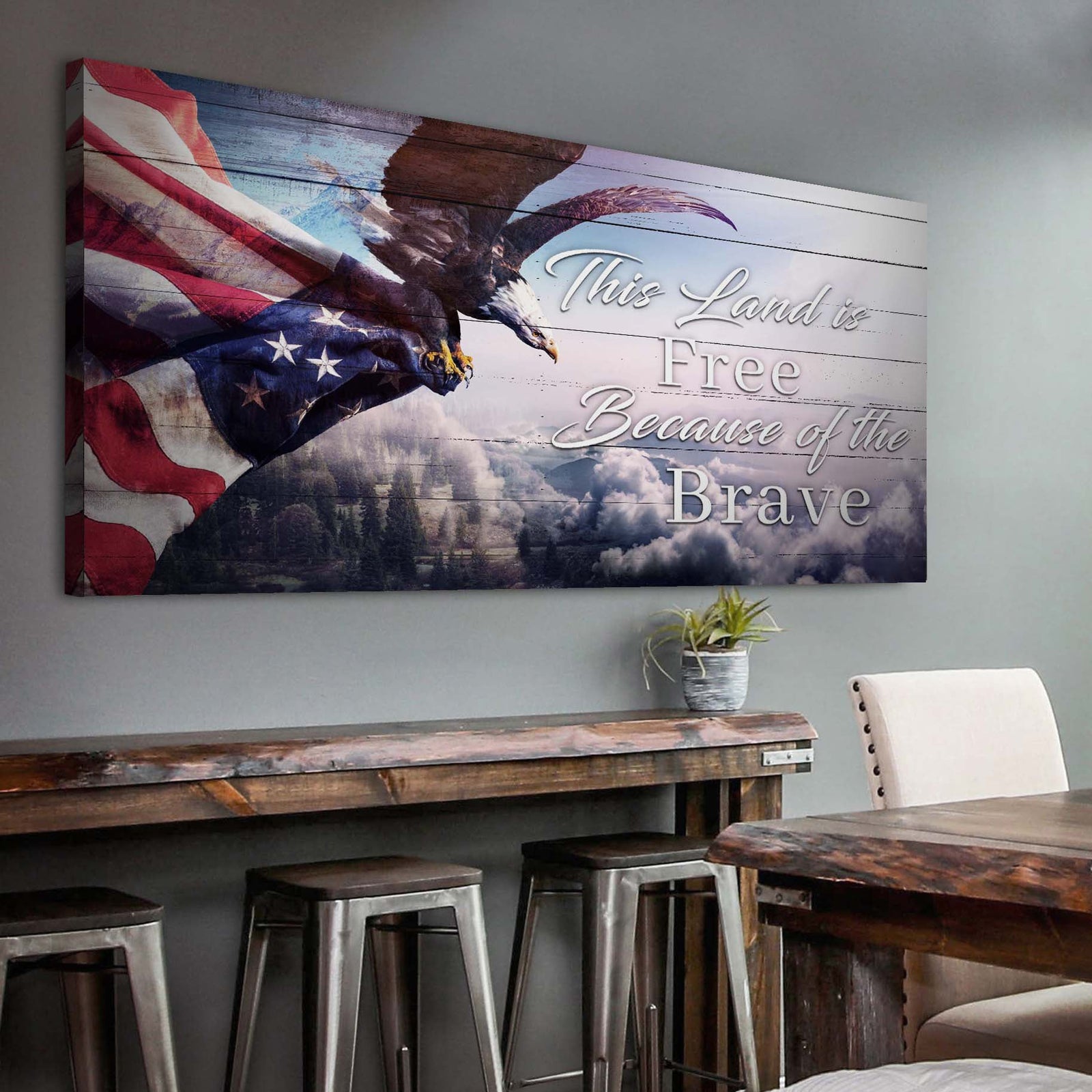 God Bless America Sign