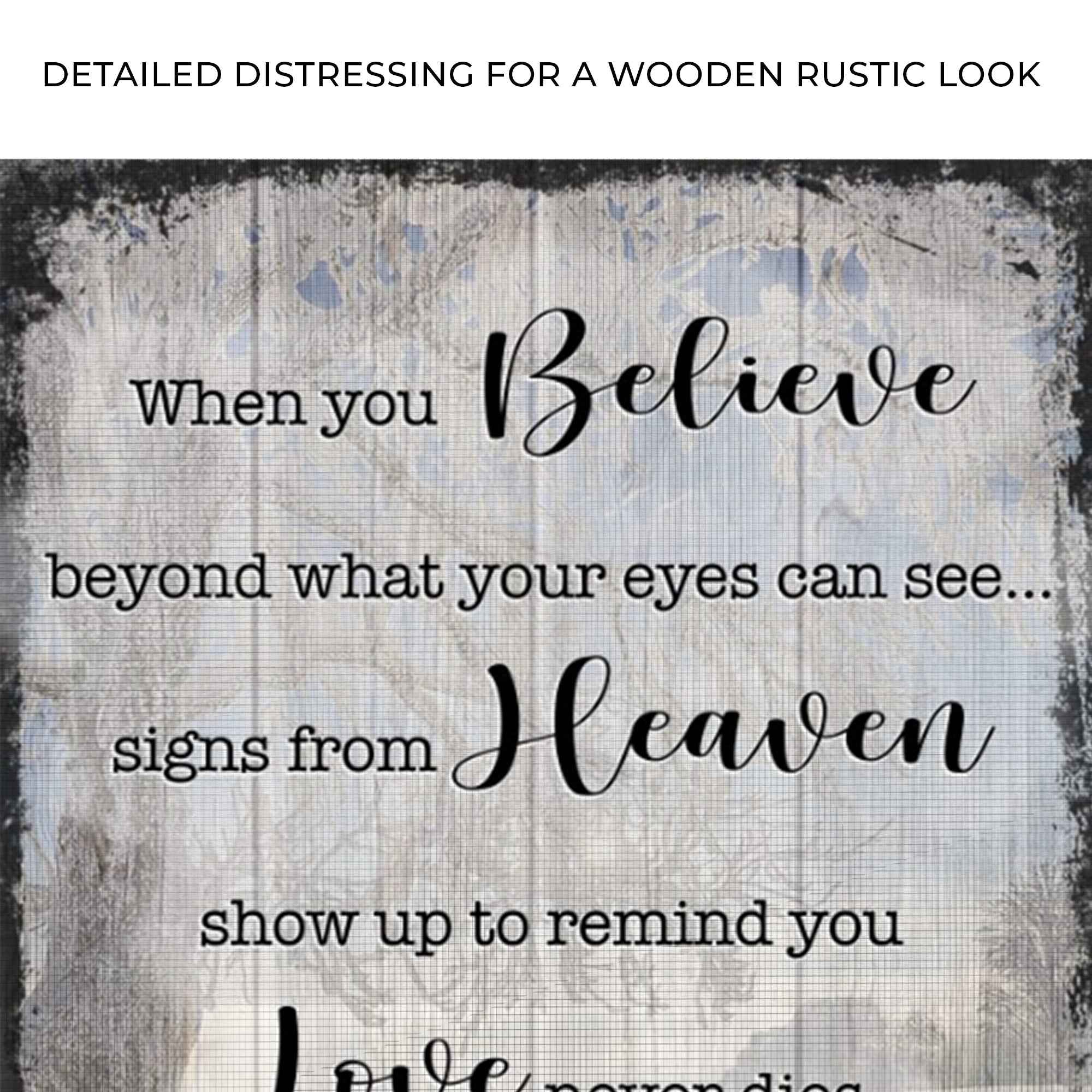 Signs From Heaven That Love Never Dies Sign II