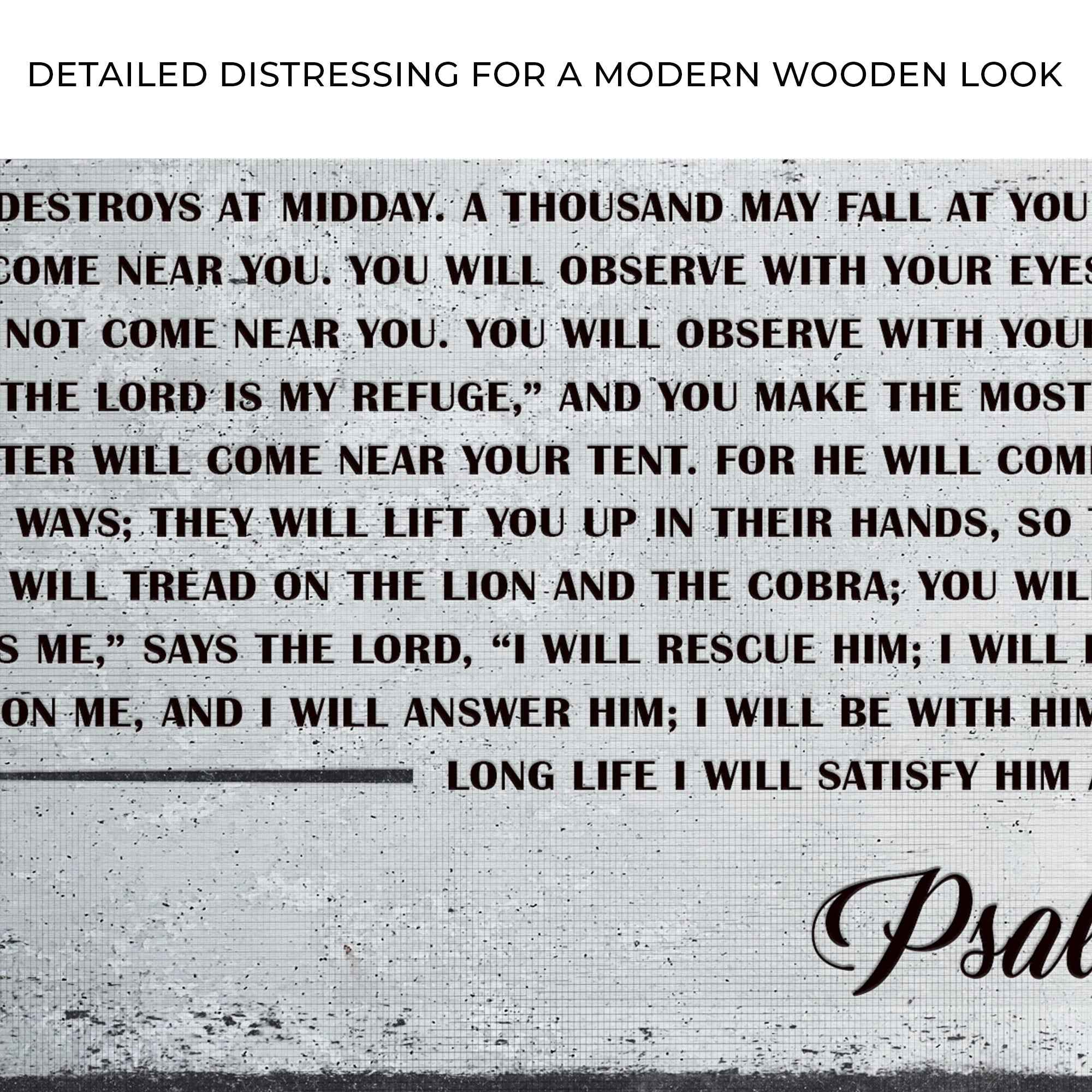 Psalm 91 - Whoever Dwells In The Shelter Of The Most High Sign IV