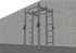 TGrip Commercial Double Half Rack Weight Set - 3x3 Steel - Functional Multi-Grip Pull-Up - Integrated Plate Storage - J-Hooks
