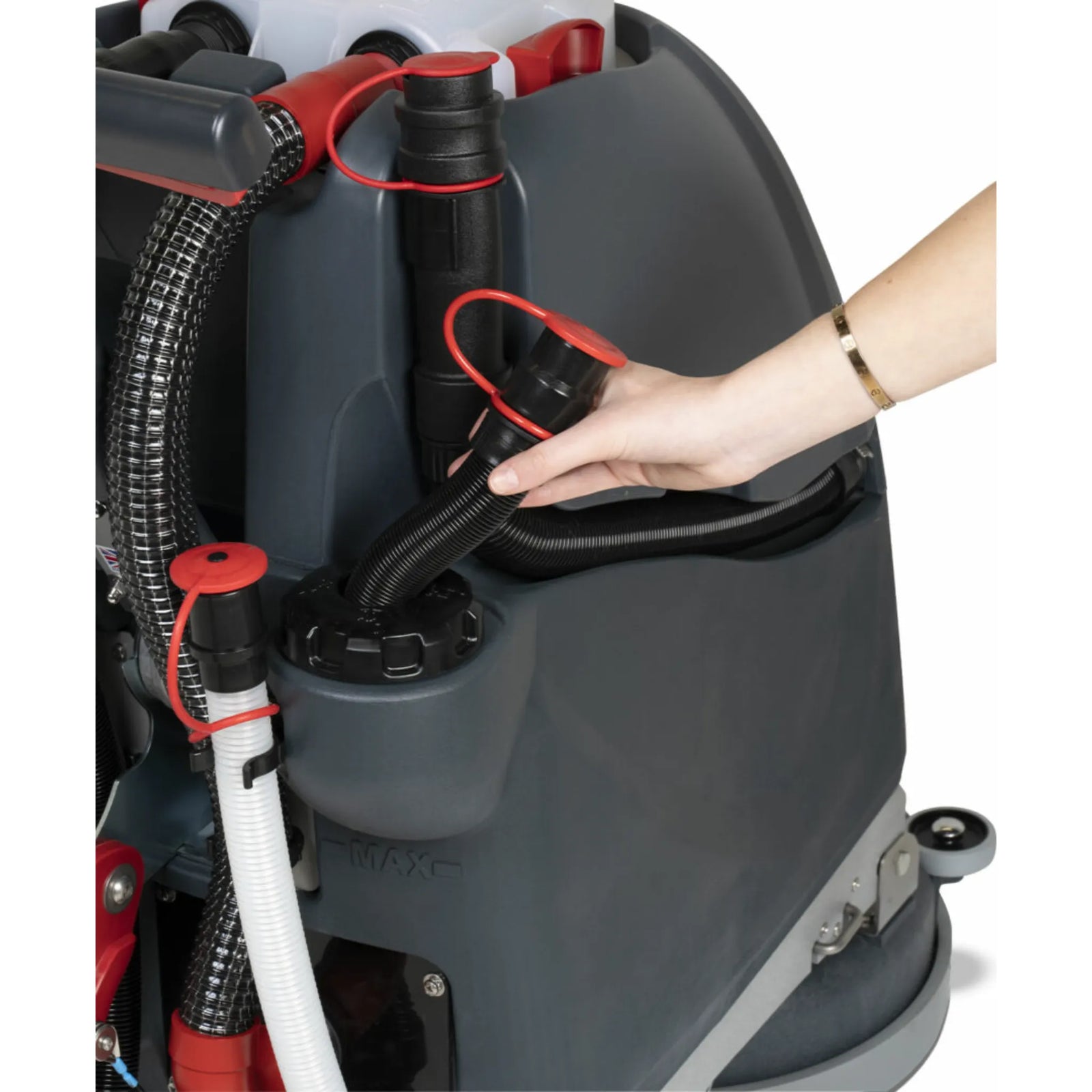 NaceCare TGB 817NX Battery Walk Behind Scrubber – 17