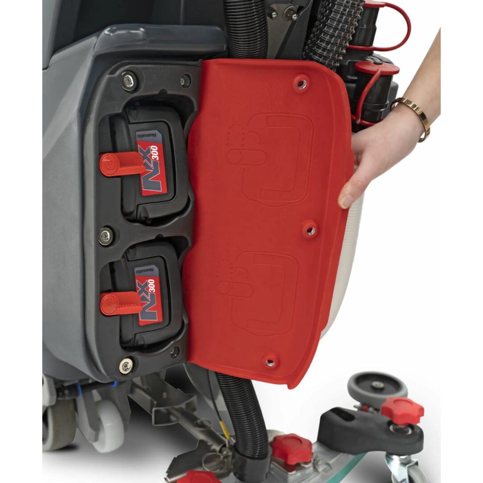 NaceCare TGB 817NX Battery Walk Behind Scrubber – 17