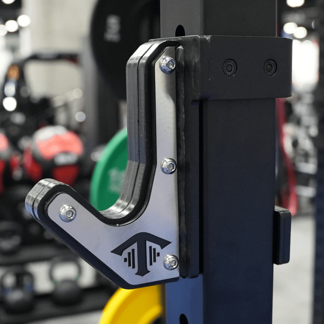 TGrip Commercial 24' Wall Mount Rig - 3x3 Steel - Functional Multi-Grip Pull-Up - Sandwich Style J-Hooks