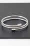 THE HIGHLINE Coil Wrapped Statement Bracelet: BYMANYC ® New York