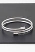 THE HIGHLINE Coil Wrapped Statement Bracelet: BYMANYC ® New York