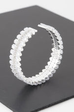 THE VESSEL Double Jeweled Cuff Bracelet: NYFW BYMANYC ® New York