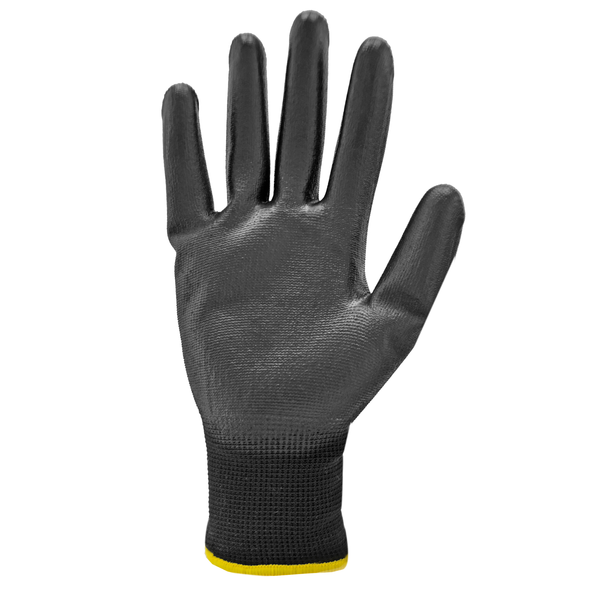 Thin Safety Work Gloves with Polyurethane Dipped Palms – Pack of 12