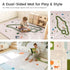 Tiny Land Double-Sided Baby Playmat Forest Track Wonder