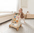 Tiny Land Baby Push Walker, Wooden Baby Walker for Girls, Adjustable Speed Walkers for Baby Boys, Montessori Walker Toy, Baby Activity Center, Push Toys for Kids Development (Morandi)