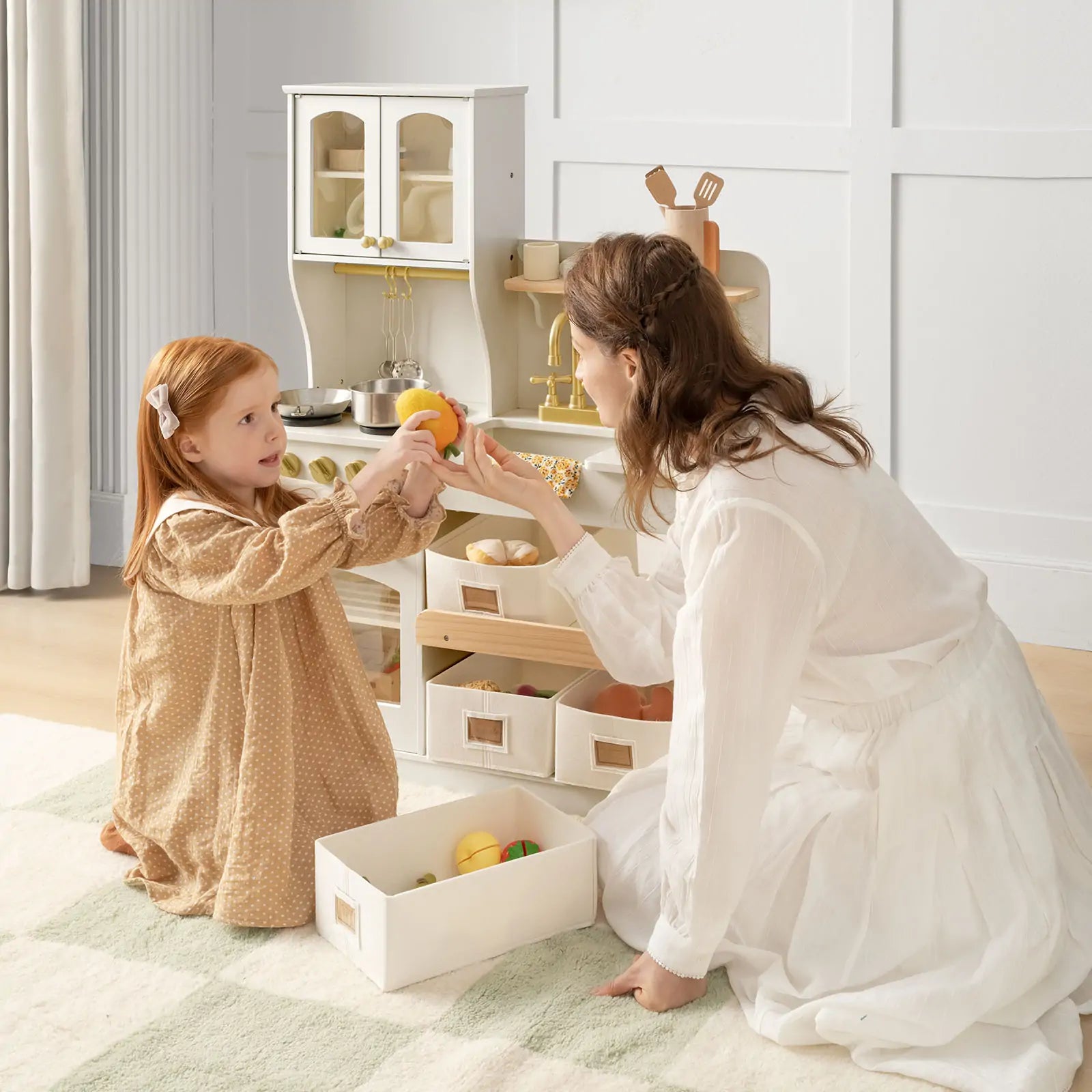 Tiny Land Serenity Play Kitchen - Cream