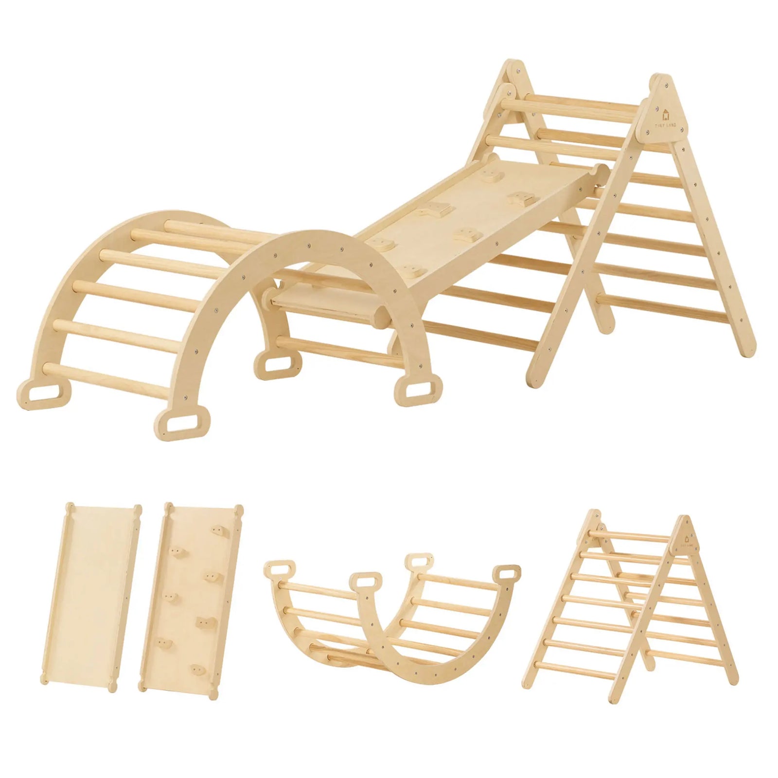 Tiny Land 7-in-1 Montessori Climbing Set