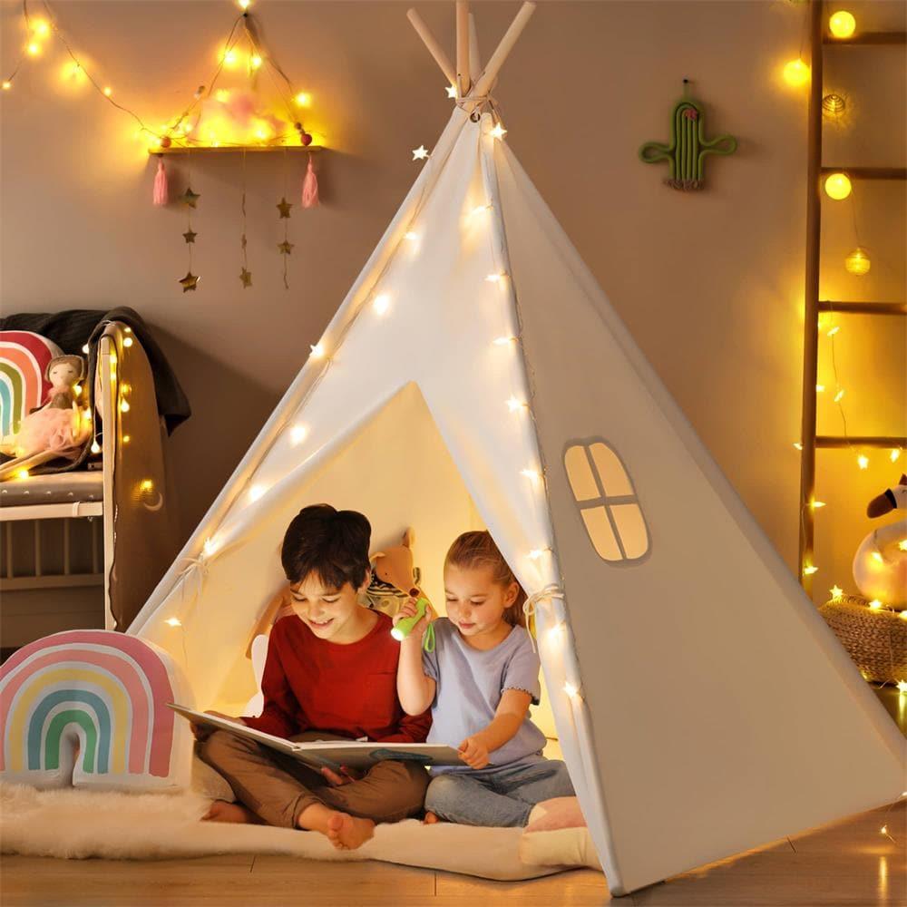 Tiny Land Teepee for Kids with Mat