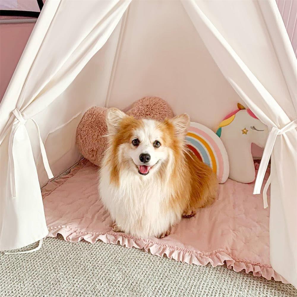 Tiny Land Teepee for Kids with Mat