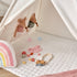 Tiny Land Teepee for Kids with Mat