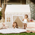 Tiny Land® Playhouse Tent – Natural Cream Indoor Tent for Kids