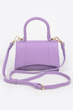 TRIBECA Faux Leather Top Handle - New Collection Los Angeles - BYMANYC ® New York