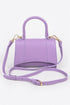 TRIBECA Faux Leather Top Handle - New Collection Los Angeles - BYMANYC ® New York