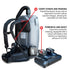 PRE ORDER: 18V Battery Powered Backpack Vacuum 6L for Janitorial Cleaning – Lightweight Cordless Commercial Vacuum with Quiet Operation