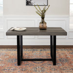 Durango Distressed Wood Dining Table