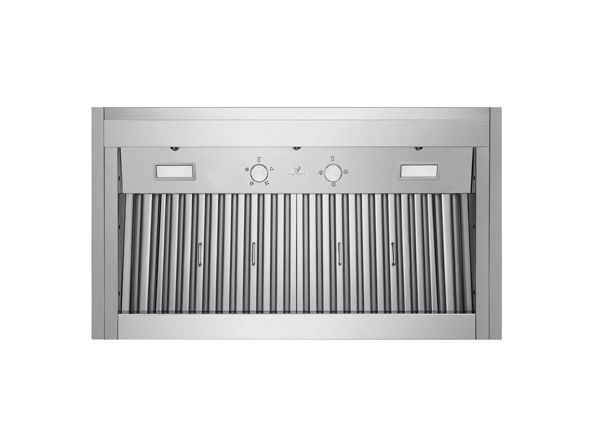 36 Inch 1200 CFM Range Hood Insert - VICTORY Typhoon
