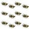 Tungsten Bead Tactical Mini Bugger Czech Nymph Euro Nymphing Fly - 1 Dozen Flies Size 12