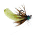 Tungsten Bead Chartreuse Mop Fly Tactical Jig Czech Euro Nymph Barbless Fly 6 Flies - Size 14
