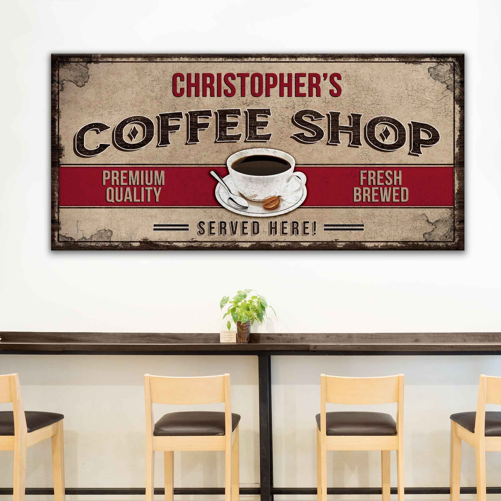 Coffee Shop Sign