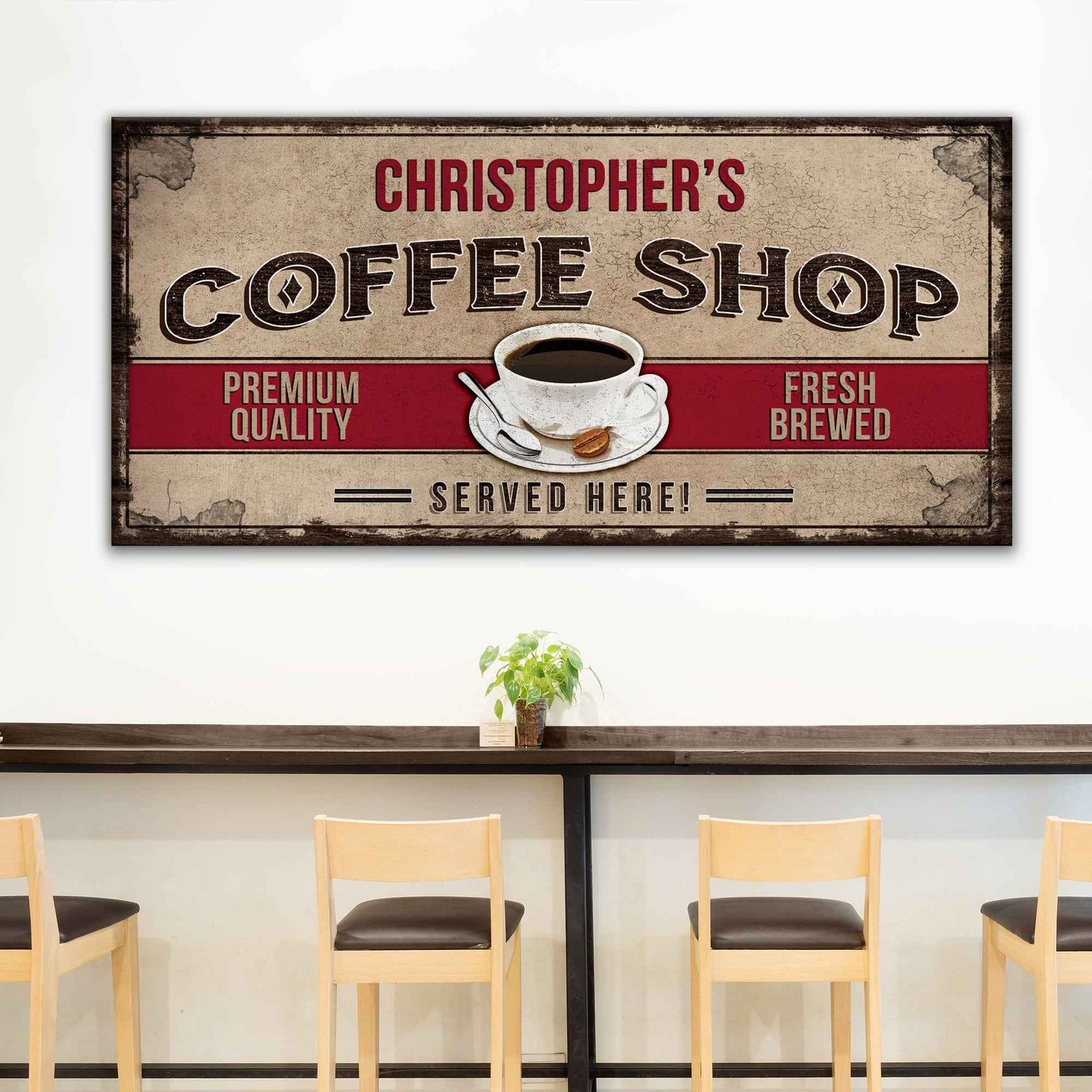 Coffee Shop Sign