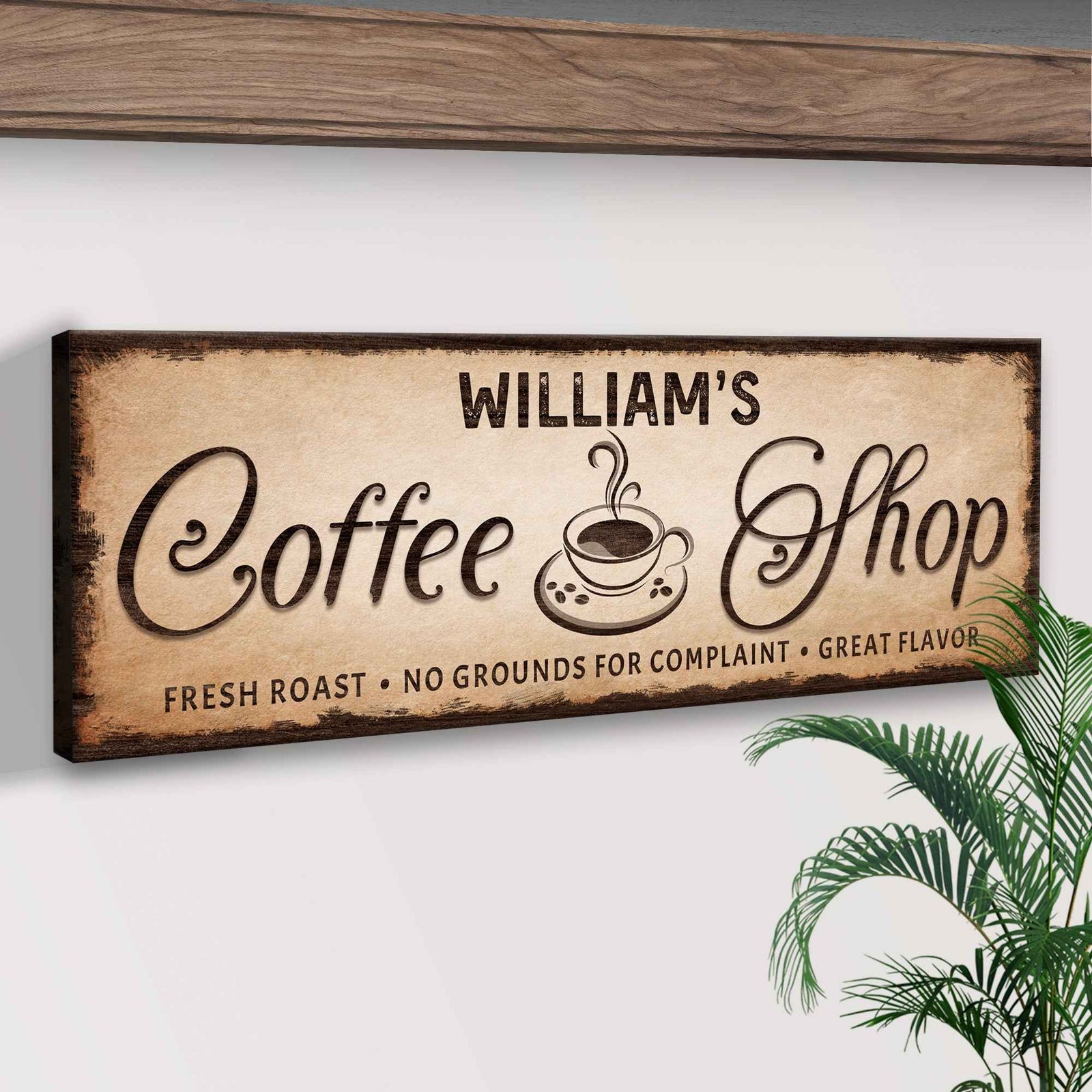 Coffee Shop Sign III