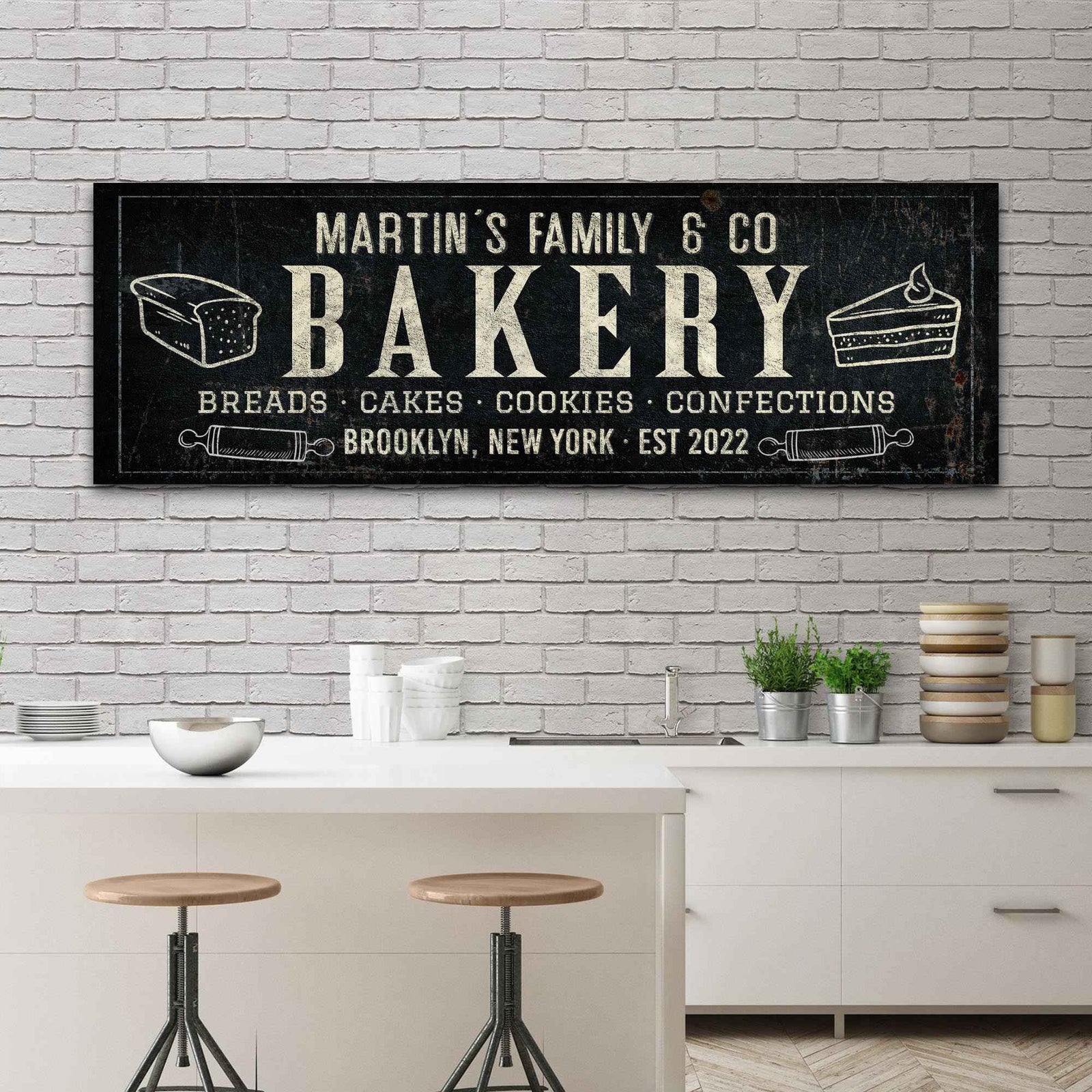 Breads, Cakes, Cookies, Confections Bakery Sign