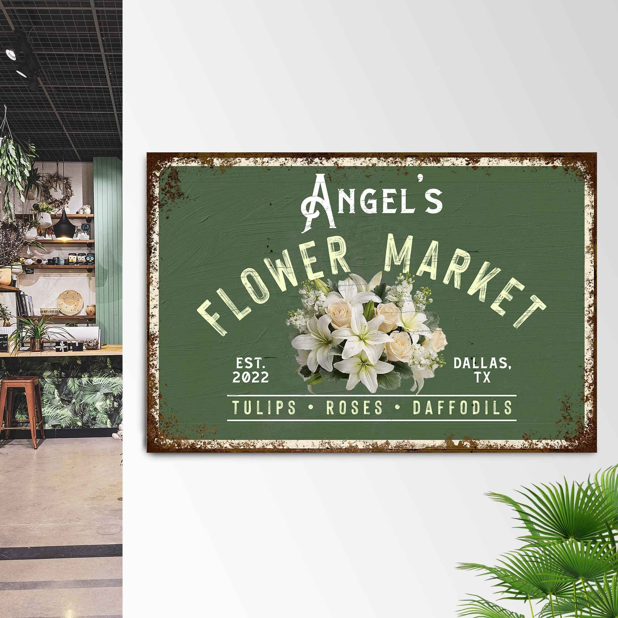 Flower Shop Sign II