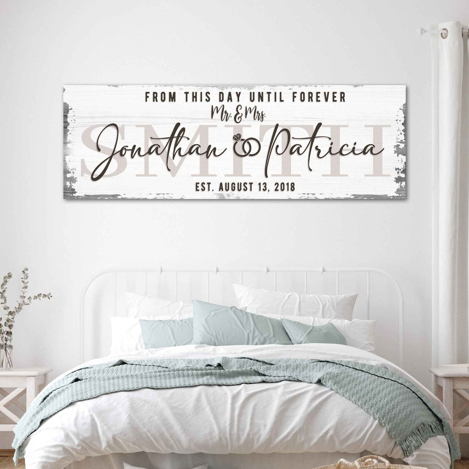 Custom Wedding Sign II