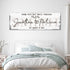 Custom Wedding Sign II