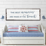 Best Memories At The Beach Sign